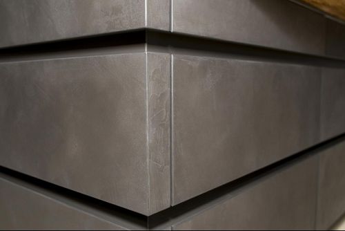 Кухонные фасады из мелкозернистого бетона