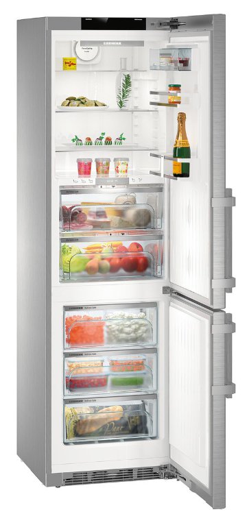 Двухкамерный холодильник Liebherr CBNPes 4858 Premium BioFresh NoFrost