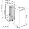 Встраиваемый однокамерный холодильник Liebherr IRBd 5180 Peak BioFresh