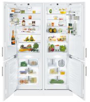 Встраиваемый холодильник Side by Side Liebherr SBS 66I3 Premium BioFresh NoFrost
